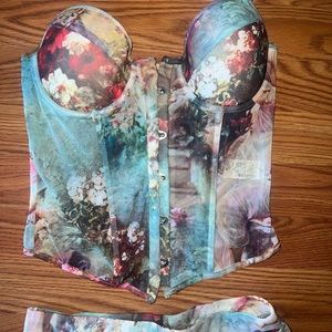Corset 2pc outfit